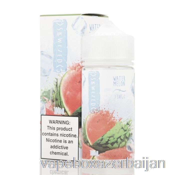 Vape Box Azerbaijan ICE Watermelon - SKWEZED E-Liquid - 100mL 6mg